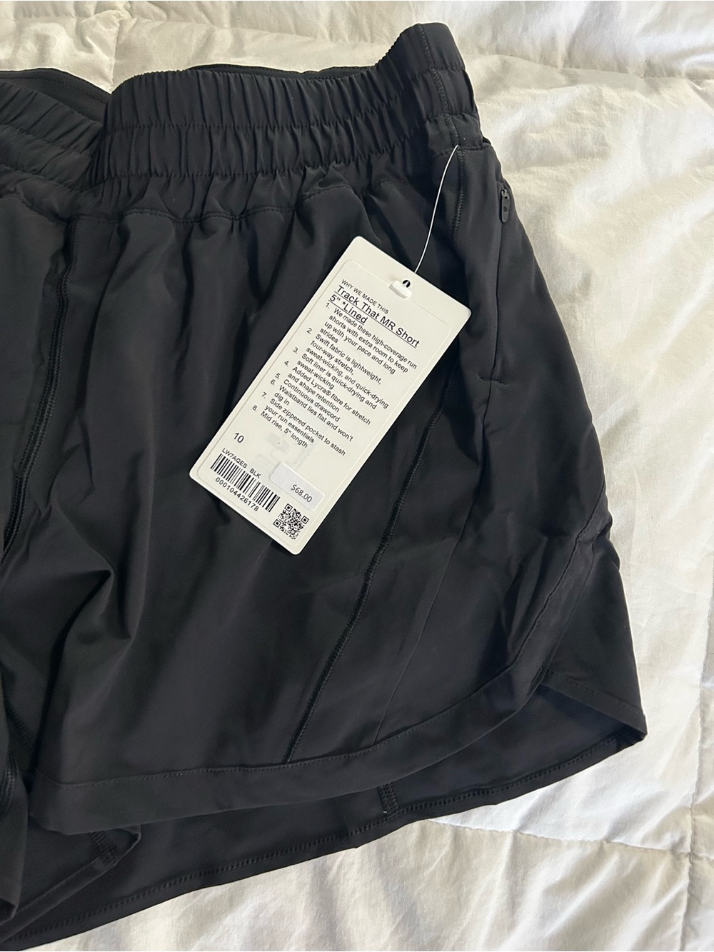 Lululemon Track That Mid-Rise Lined Short 5" Size 10 - Picture 3 of 10